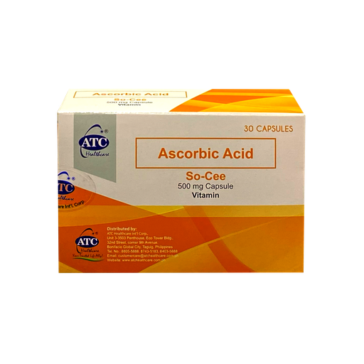 [10006598] ATC Socee Capsule 500mg
