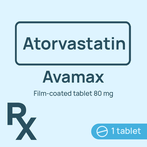 [10003268] Avamax Film-Coated Tablet 80mg
