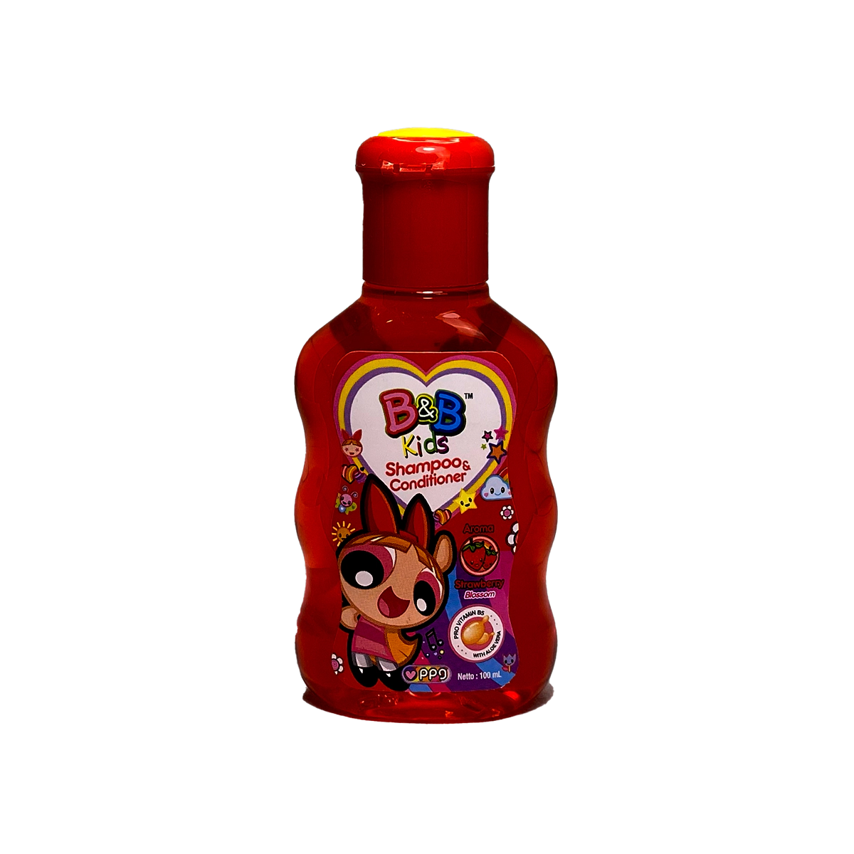 [10002665] B&B Kids Shampoo & Conditioner Strawberry 100mL