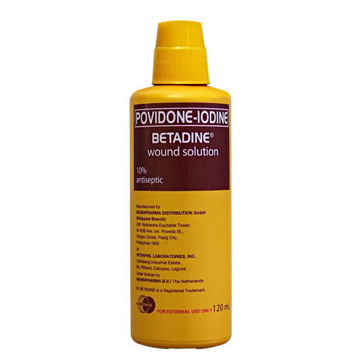 [10001526] Betadine Wound Solution 120mL