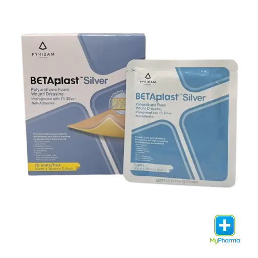[10010494] Betaplast Silver (10×10×0.5cm)