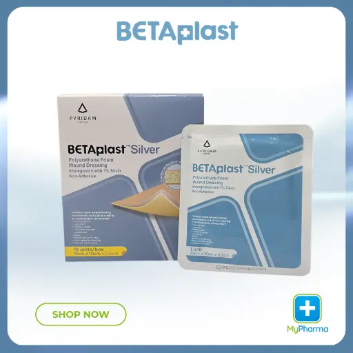 [10010494] Betaplast Silver (10×10×0.5cm)