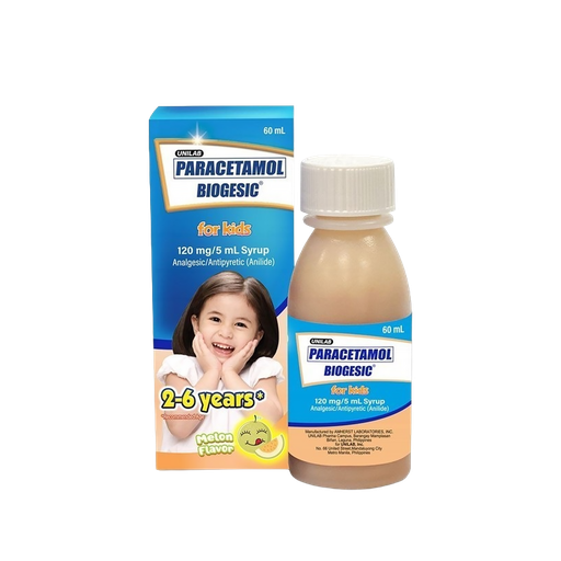 [10009359] Biogesic 120 Melon Syrup 60mL