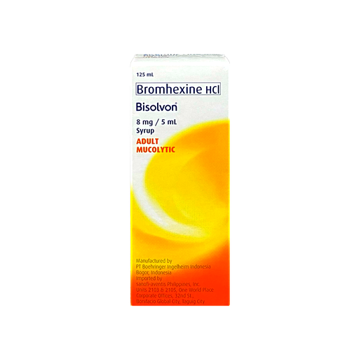[10001230] Bisolvon Adult Syrup 8mg 125mL