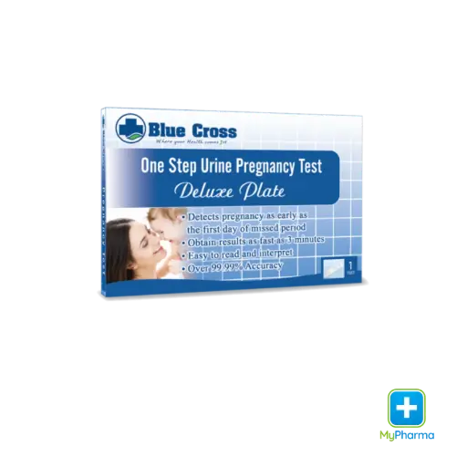 [10003819] Blue Cross Urine Pregnancy Test Deluxe Plate 1'