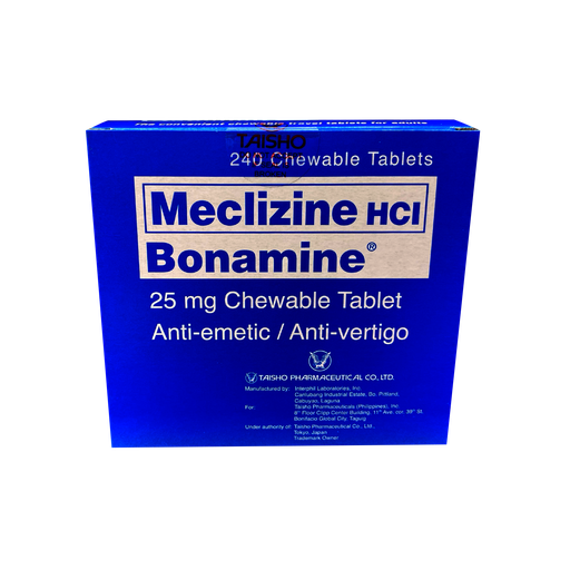 [10000406] Bonamine Chew (Adult) Tablet 25mg