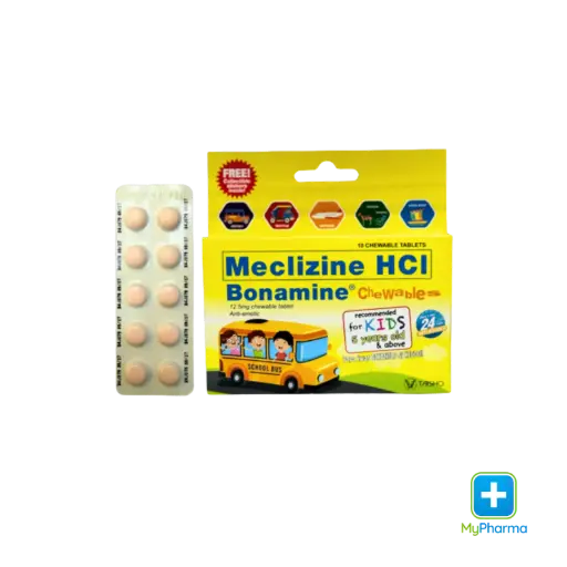 [10000407] Bonamine Chew (Kids) Tablet 12.5mg