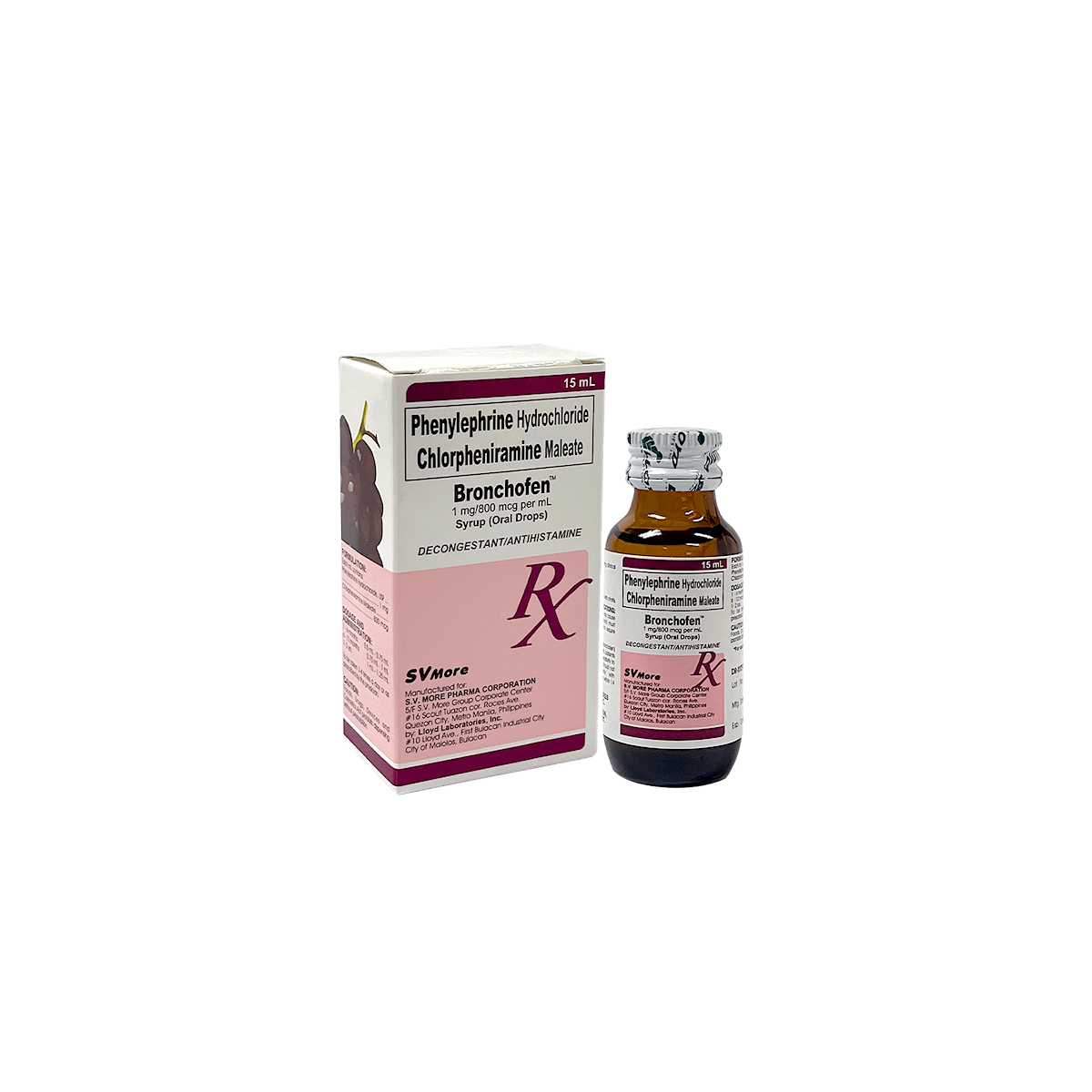 [SVPN10009221] Bronchofen 1mg/800mcg/mL Syrup (Oral Drops)