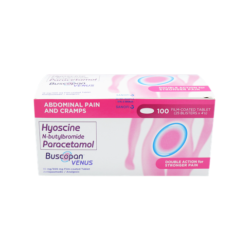 [10001229] Buscopan Venus Tablet 10mg/500mg