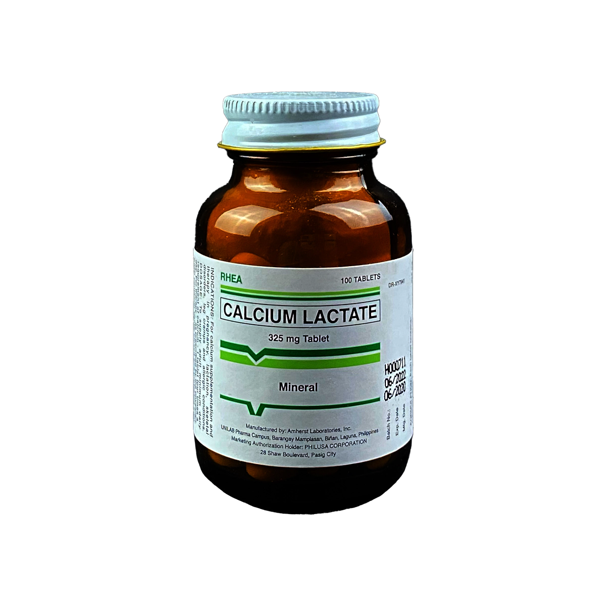 [10002799] Cal Lactate Tablet 325mg