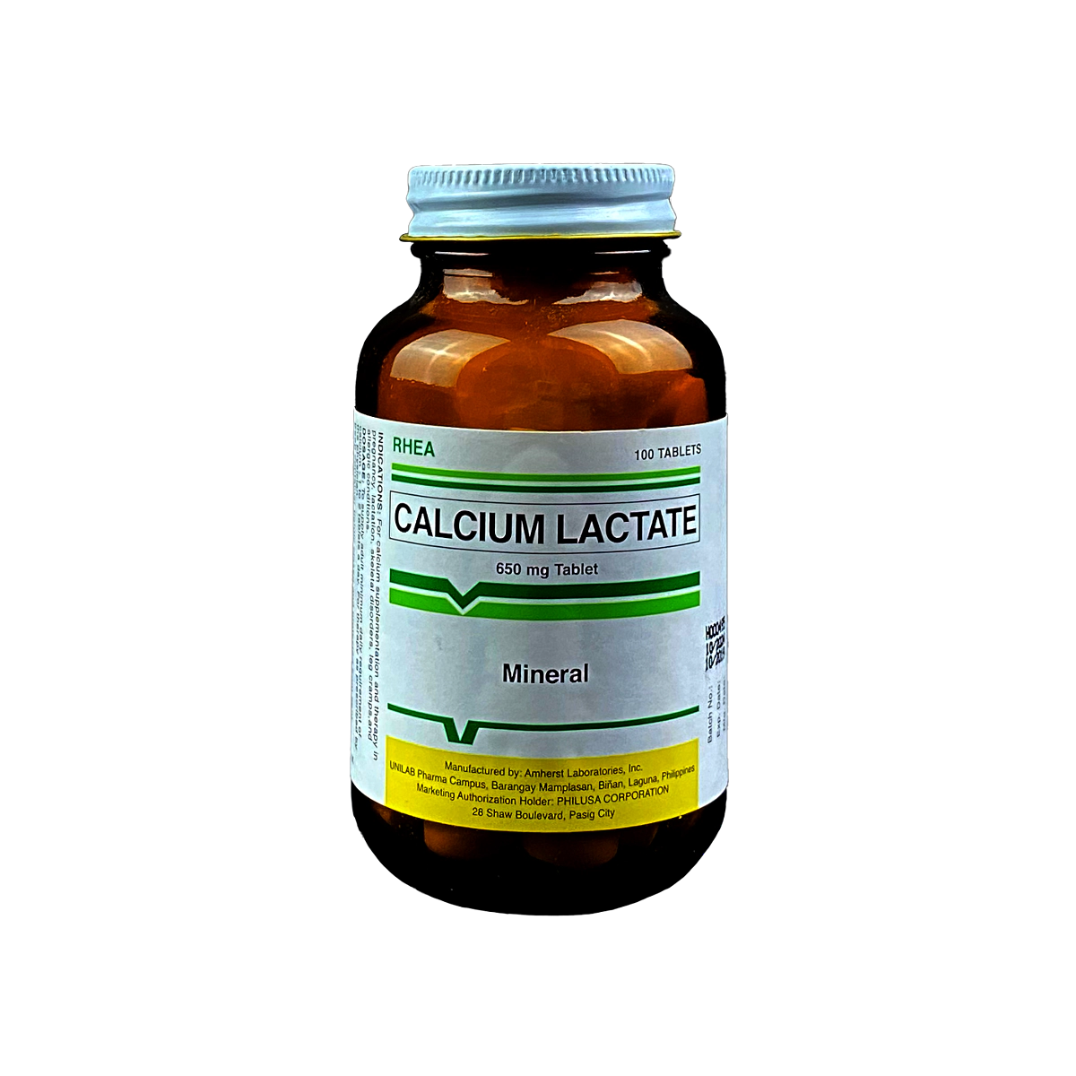 [10002800] Cal Lactate Tablet 650mg