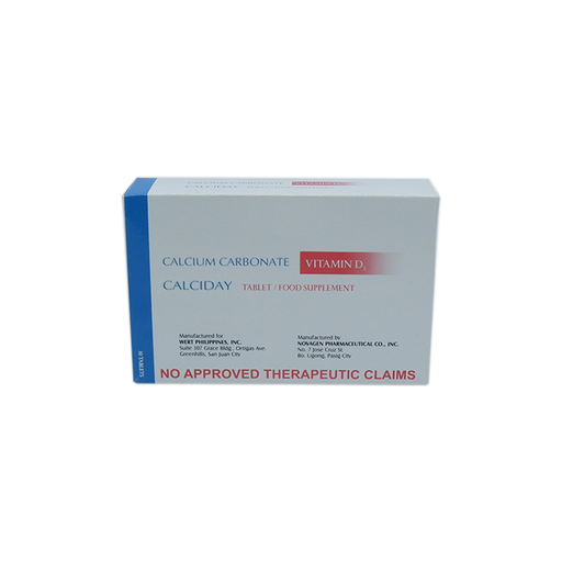 [10004852] Calciday Tablet 1500mg 200IU