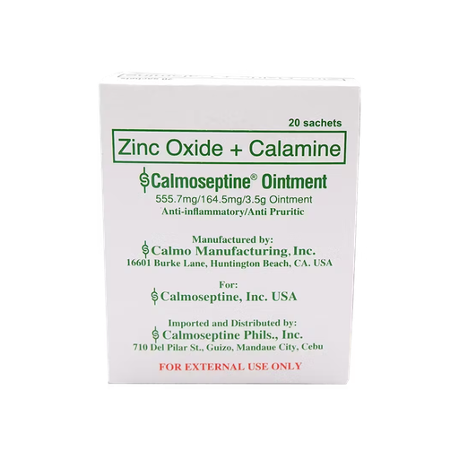 [10000042] Calmoseptine Ointment 3.5g Sachet