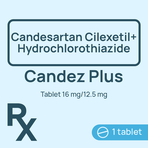 [10003507] Candez Plus Tablet 16 mg/12.5mg