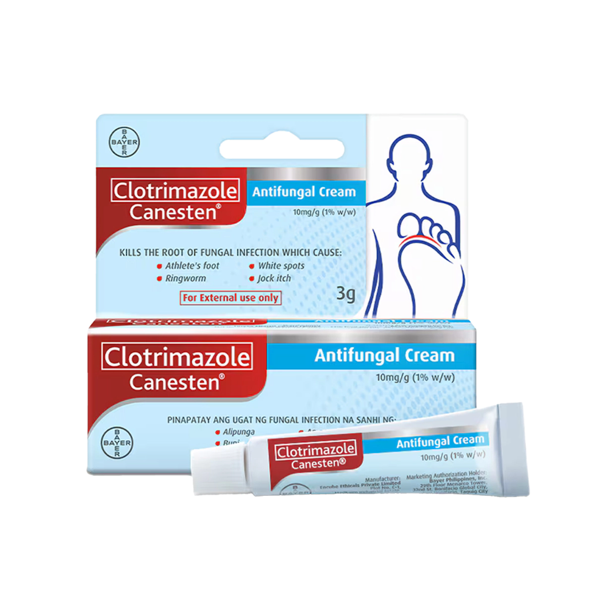 [10002013] Canesten Antifungal Cream 3g
