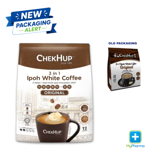 [10006634] Chek Hup 3 In 1 White Coffee - Original 12's
