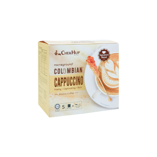 [10008145] Chek Hup Microground Colombian Cappuccino 23g 5's