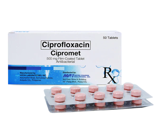 [10003606] Cipromet Film-Coated Tablet 500mg