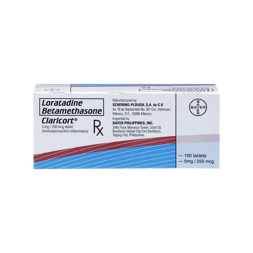 [10002037] Claricort Tablet 5mg/250 mcg