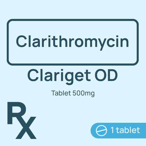 [10002814] Clariget Od Tablet 500mg