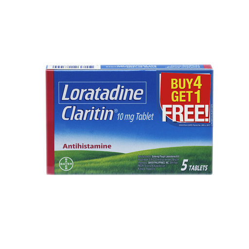 [10002018] Claritin 4+1 Tablet