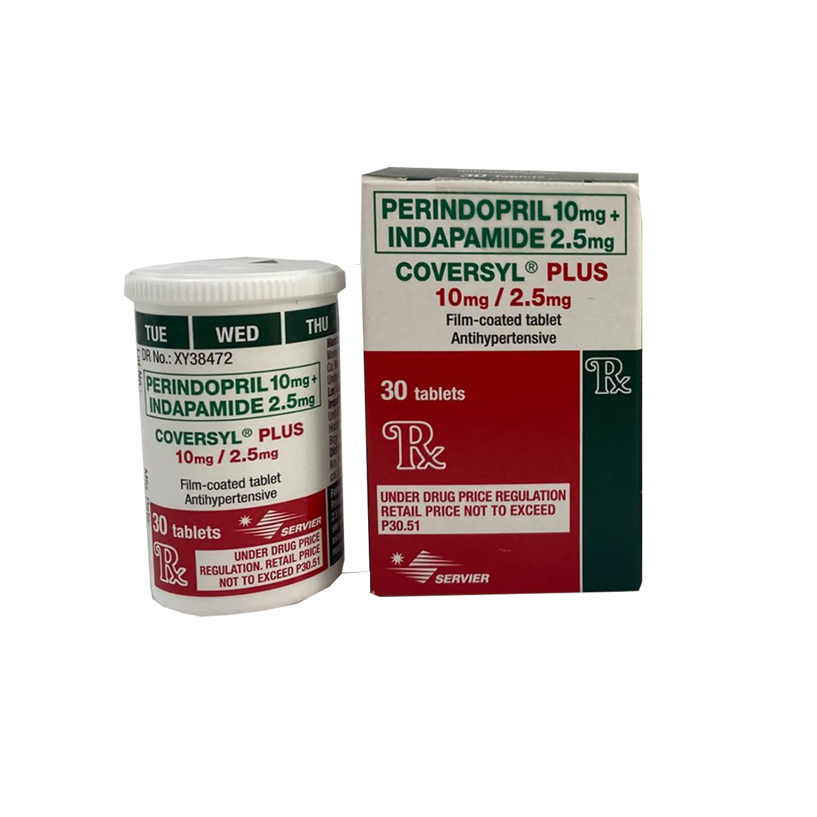 [10008819] Coversyl Plus Tablet 10mg/2.5mg