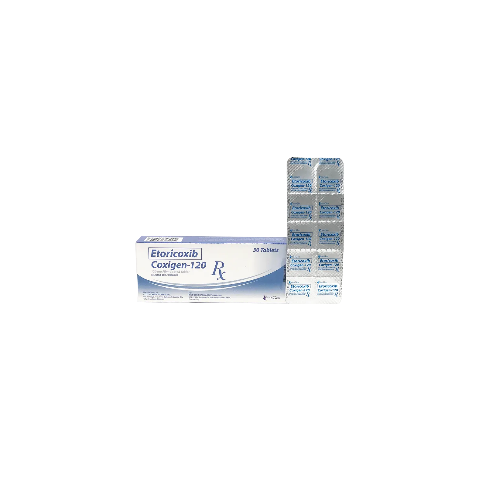 [10004162] Coxigen 120 Film-Coated Tablet 120mg