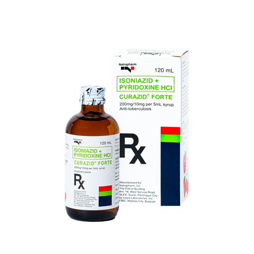 [10002451] Curazid Forte Syrup 200mg/10mg Per 5mL 120mL