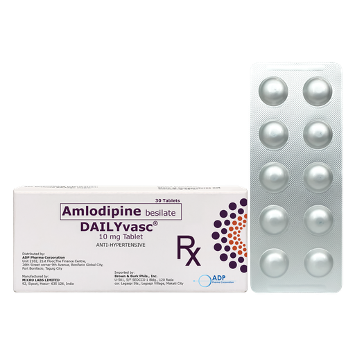 [10007985] Dailyvasc Tablet 10mg