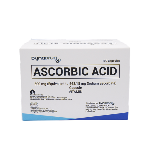 [10008088] DDC Generics Ascorbic Acid Capsule 500mg