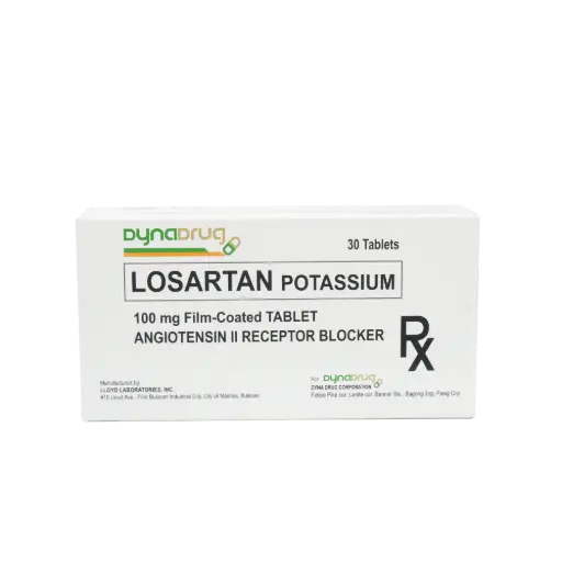 [10002049] Dyna Drug Losartan Film-Coated Tablet 100mg