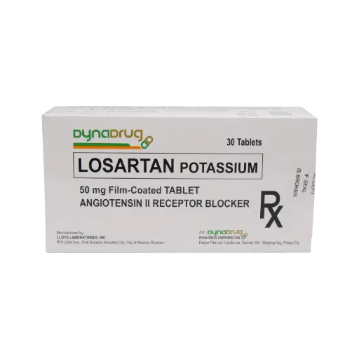 [10002050] Dyna Drug Losartan Film-Coated Tablet 50mg