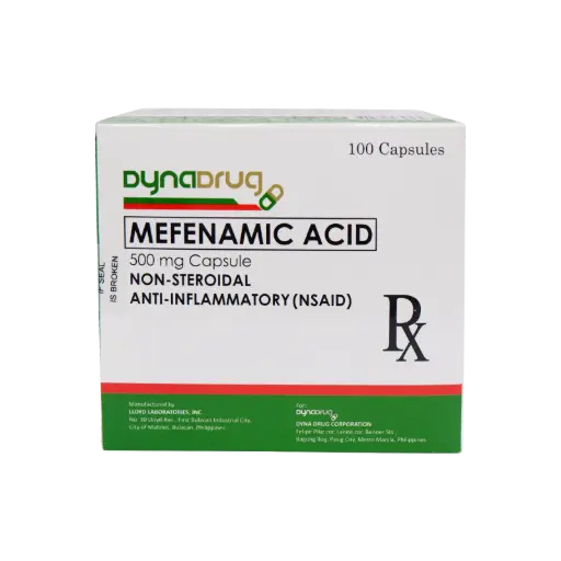 [10002042] Dyna Drug Mefenamic Acid Capsule 500mg