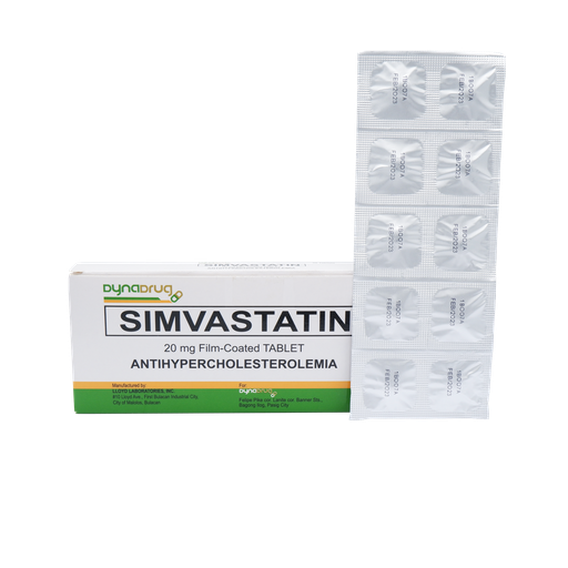 [10002056] Dyna Drug Simvastatin Tablet 20mg