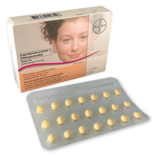 [10003106] Diane-35 Oral Contraceptive Pills 2mg/35 mcg 21  s