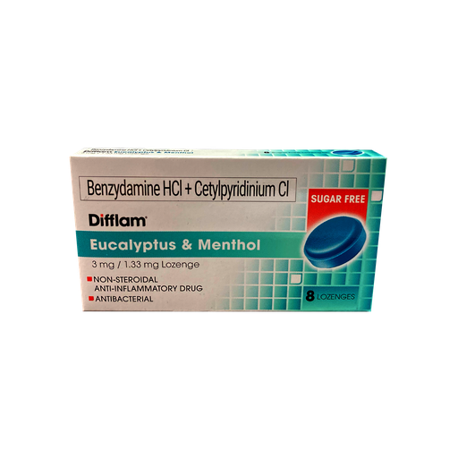 [10006185] Difflam Eucalyptus & Menthol 8  s