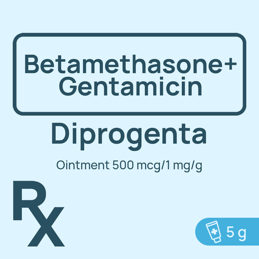 [10002731] Diprogenta Ointment 500 mcg/1mg/g 5g