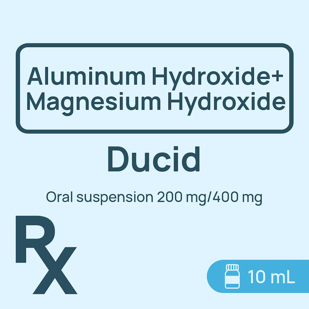 [10007533] Ducid Oral Suspension 200mg/400mg 10mL