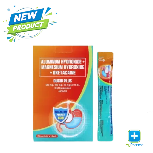 [10007533] Ducid Oral Suspension 200mg/400mg 10mL