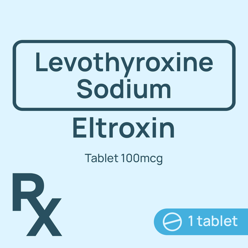 [10002682] Eltroxin Tablet 100mcg