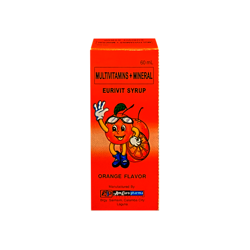[10004197] Eurivit Orange Syrup 60mL