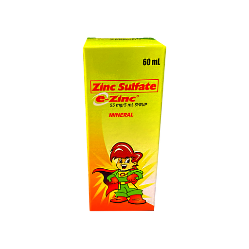 [10001869] E-Zinc Syrup 55mg 60mL