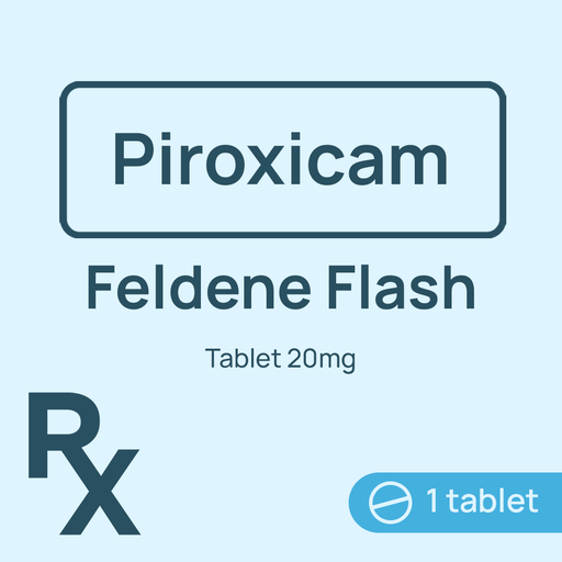 [10003427] Feldene Flash Tablet 20mg