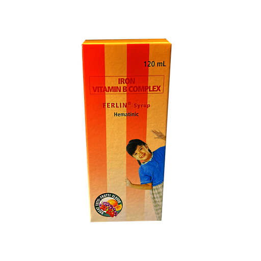 [10001008] Ferlin Syrup 120mL