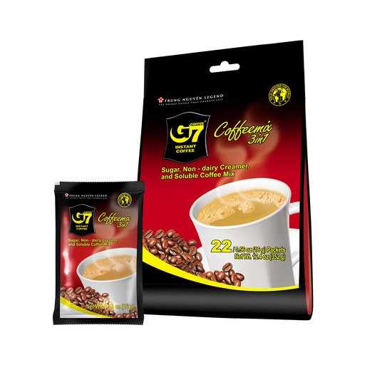 [10010393] G7 3 In 1 Instant Coffee Bag 22's