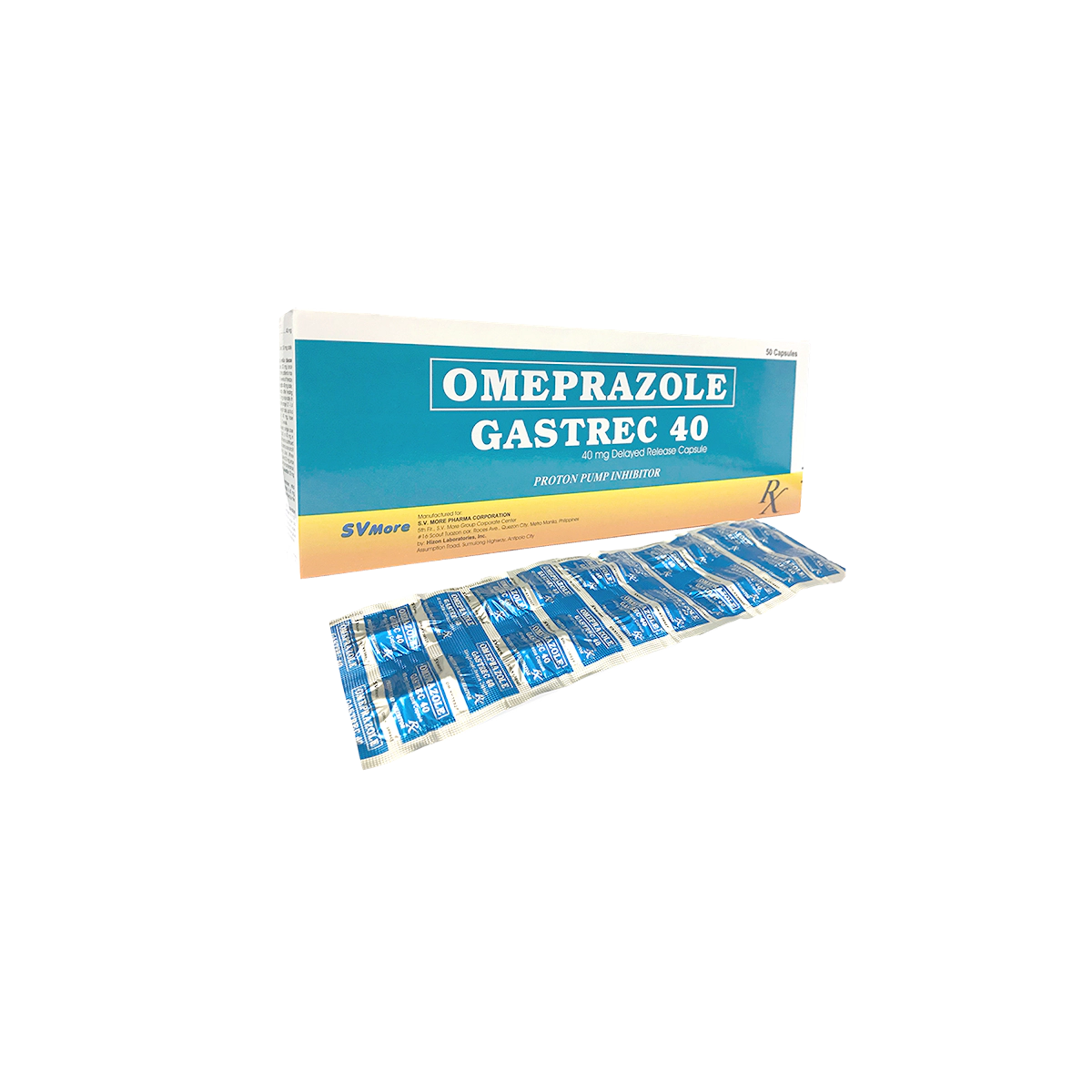 [SVPN10007410] Gastrec 40mg Capsule