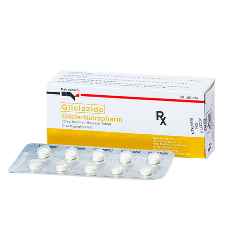 [10004041] Glicla-Natrapharm Modified-Release Tablet 30mg