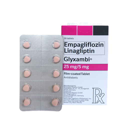 [10007504] Glyxambi 25mg/5mg Film-Coated Tablet