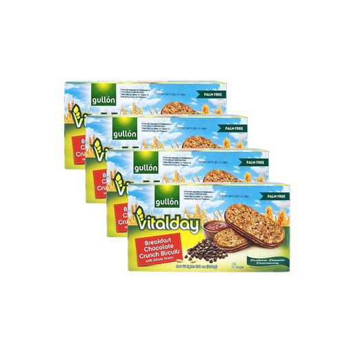[B10006800] Gullón Vitalday Breakfast Chococrunch (Bundle Of 4)