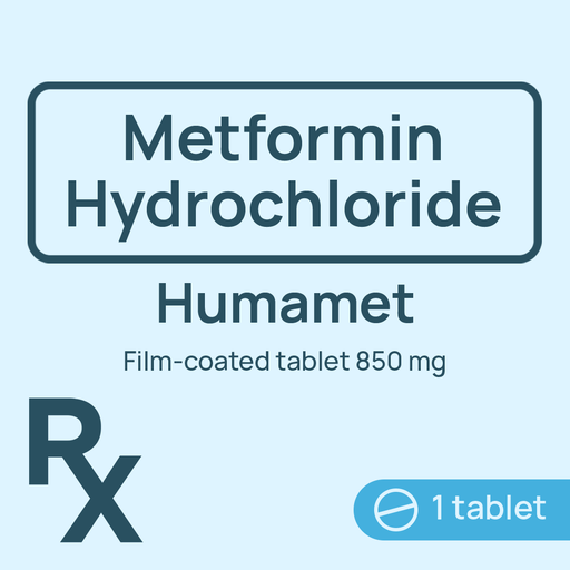 [10002740] Humamet Film-Coated Tablet 850mg